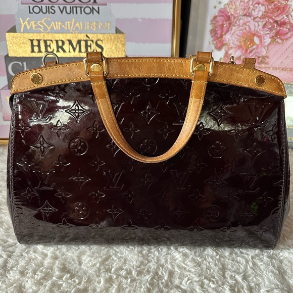 Louis Vuitton Vernis Brea GM Amarante - Picture 4 of 16